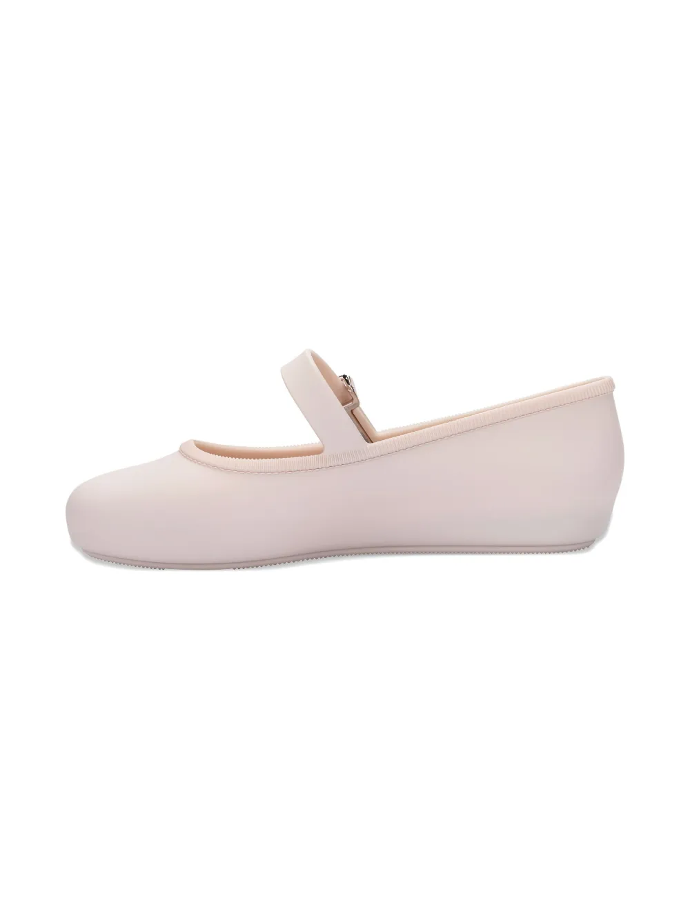 Mini Melissa Ballerina's met gespsluiting Beige