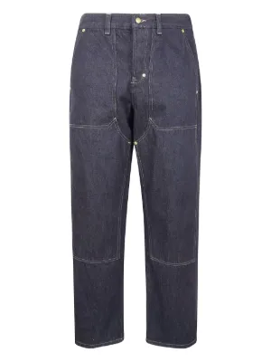 Balenciaga Twill Utility Trousers | Black | FARFETCH