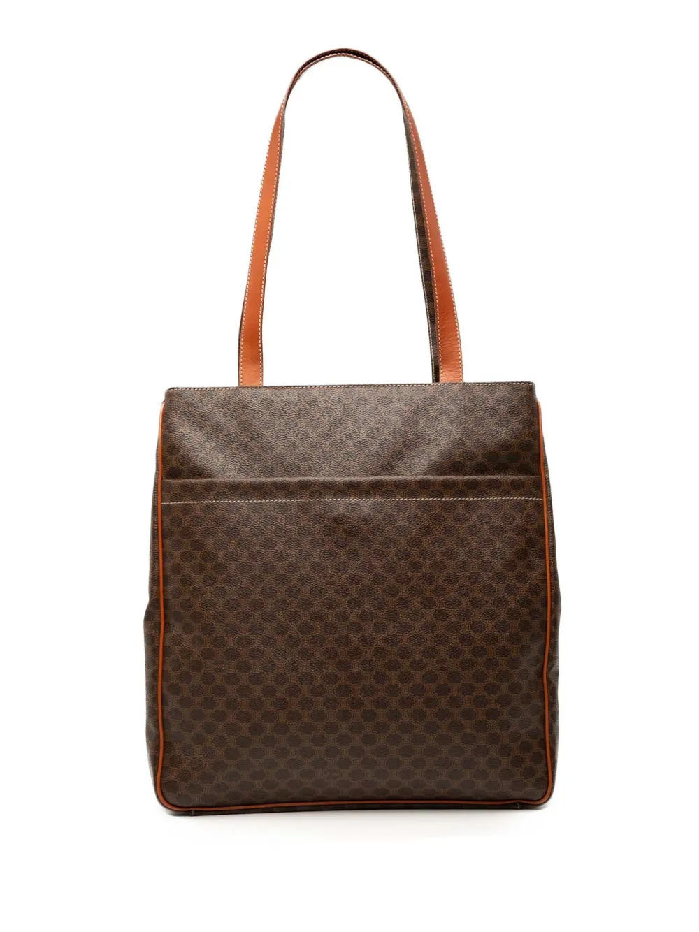 Celine Pre-Owned 2000 Macadam Coated Canvas tote bag - ブラウン Celine Pre-Owned 2000 Macadam Coated Canvas tote bag - ブラウン