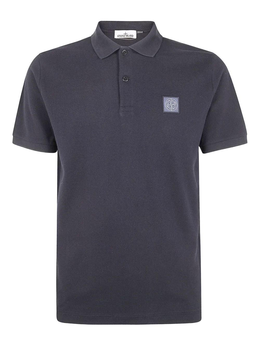 Stone Island Polo con applicazione logo - Blu