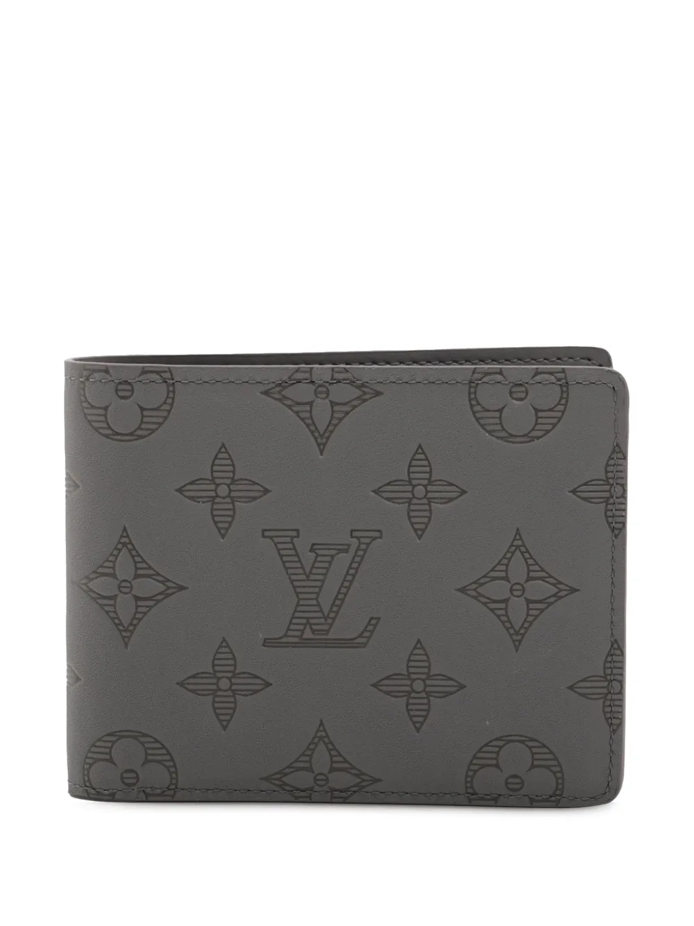 Louis Vuitton Pre-Owned 2021-2025 Monogram Shadow Multiple Wallet Louis Vuitton Pre-Owned 2021-2025 Monogram Shadow Multiple Wallet