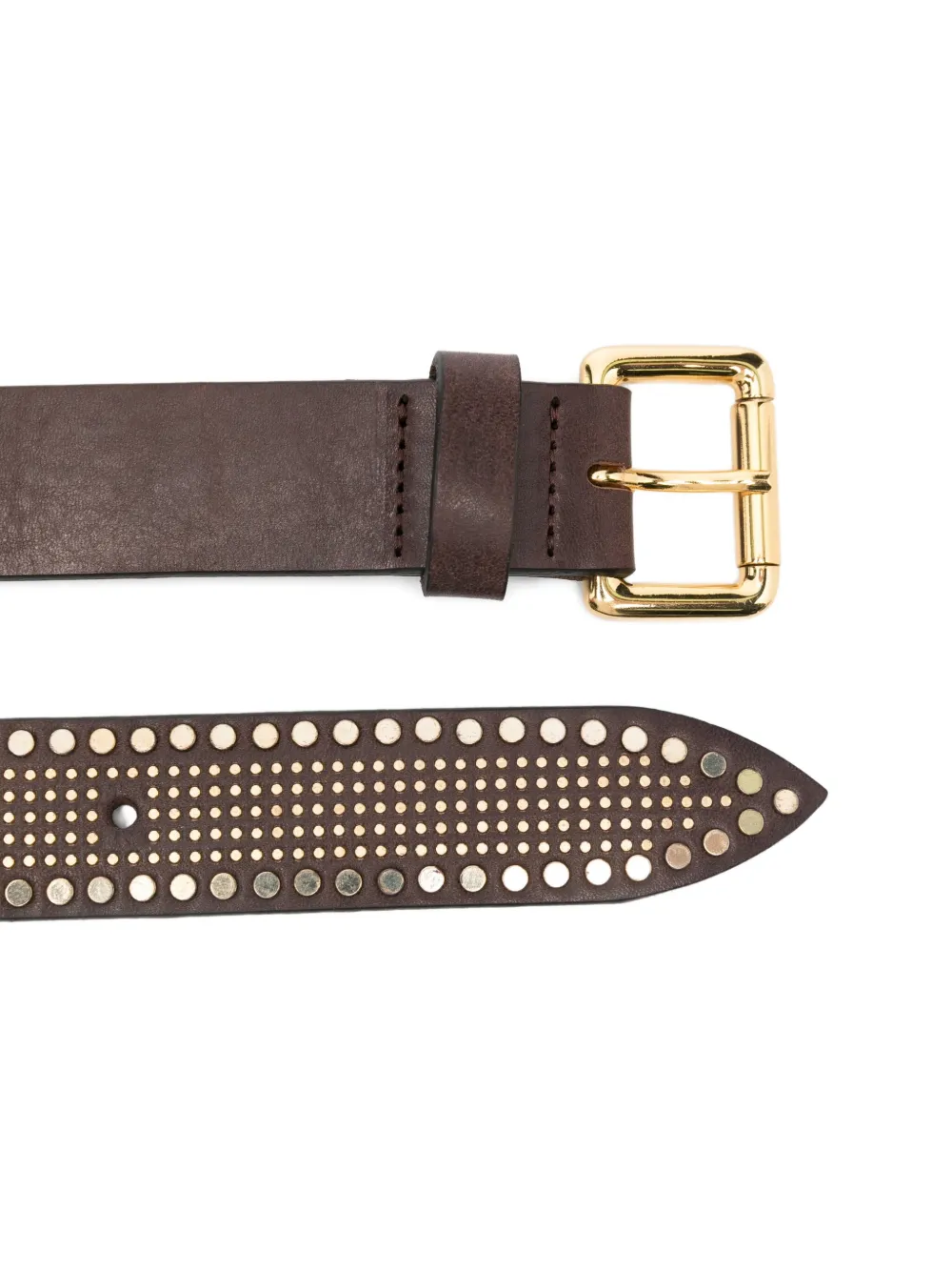 Tela Gespriem met studs - Bruin