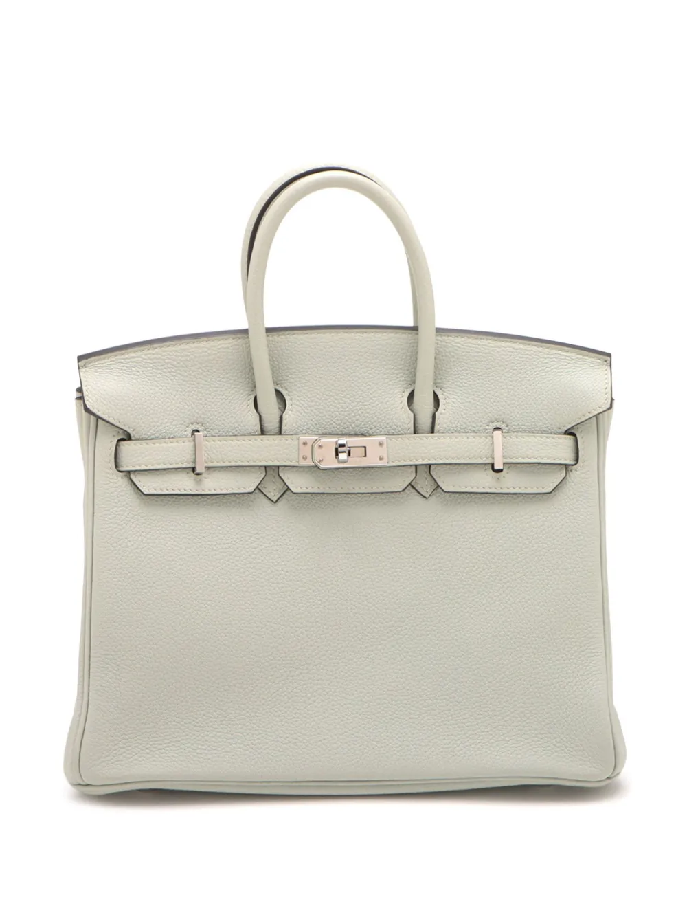 Hermès Pre-Owned 2023 Togo Birkin Retourne 25 handbag - グレー Hermès Pre-Owned 2023 Togo Birkin Retourne 25 handbag - グレー