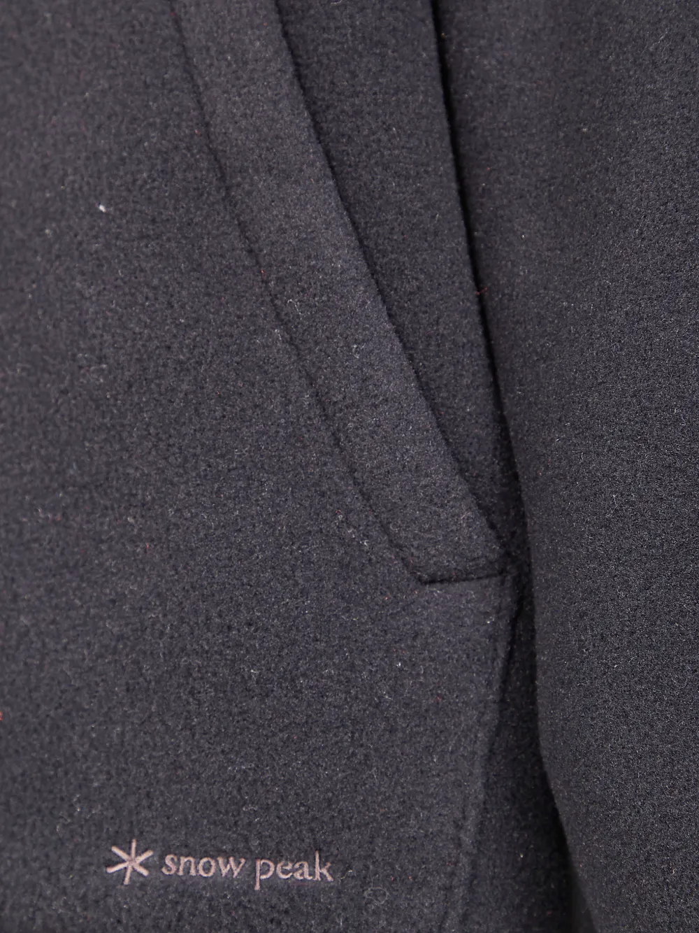 Snow Peak Half-zip Hoodie In Blue