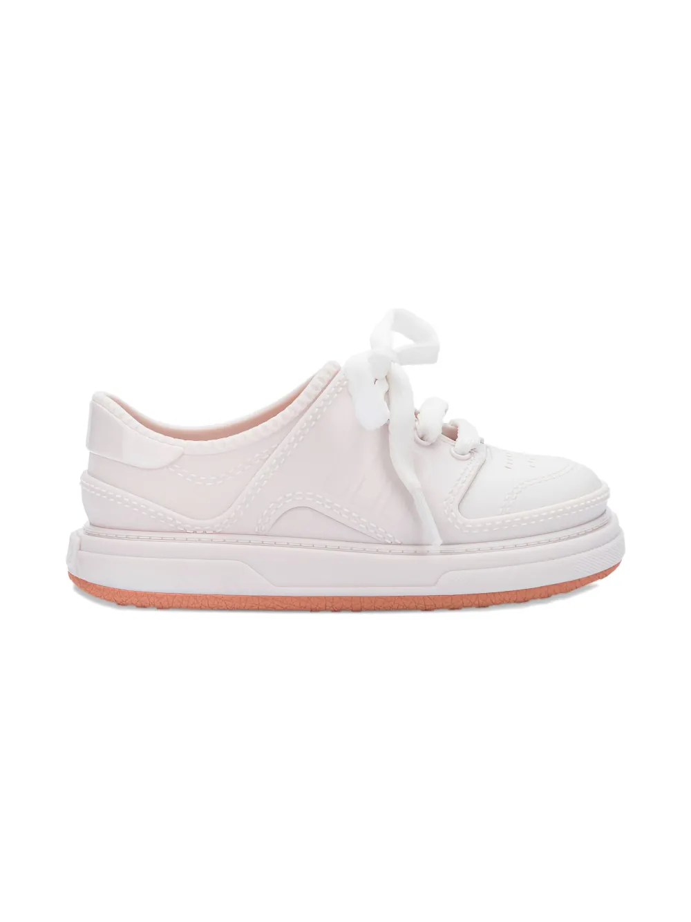 Mini Melissa Bold lace-up sneakers - Beige