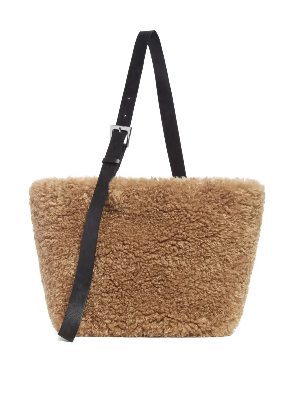 Apparis Esti Bouclette Tote Bag In Neutral