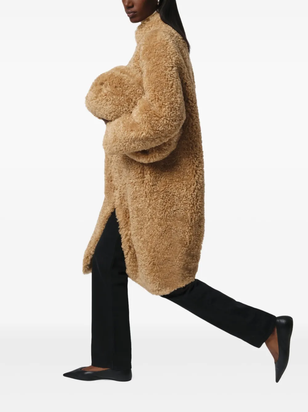 Apparis Jumbo Noor bouclette clutch bag | Image 2