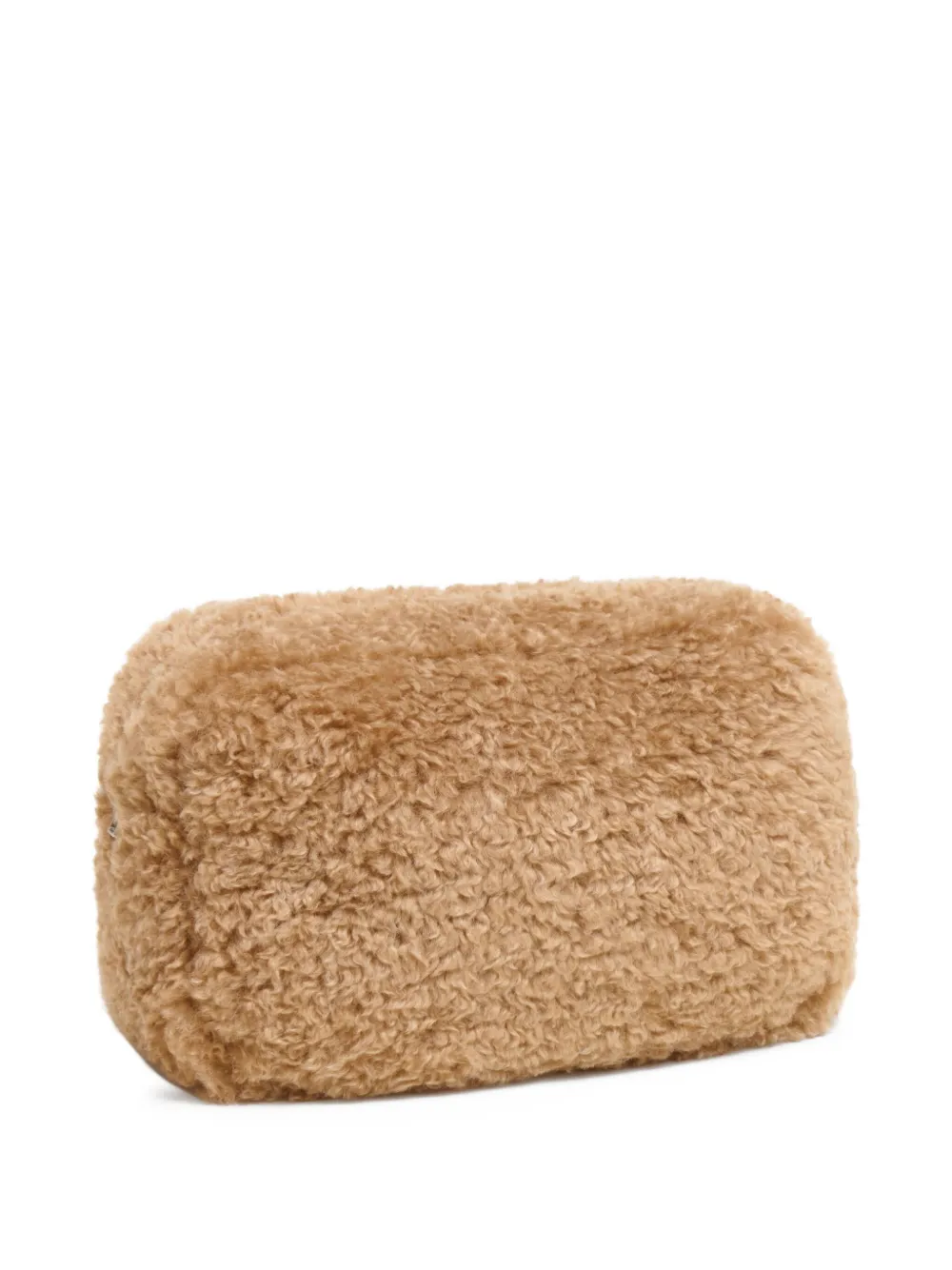 Apparis Jumbo Noor bouclé clutch Beige