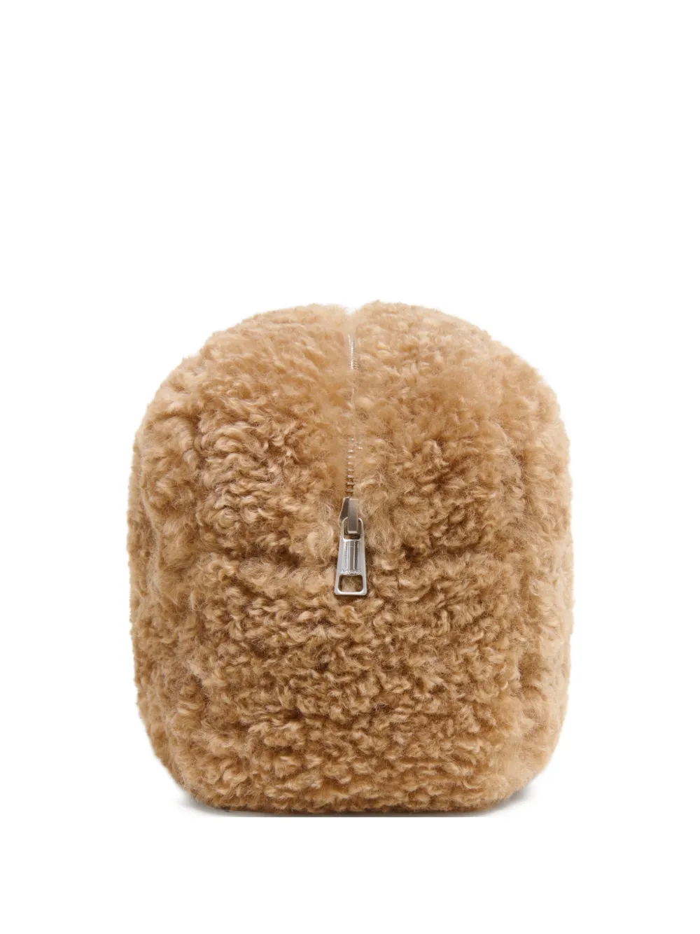 Apparis Jumbo Noor bouclette clutch bag - Toni neutri