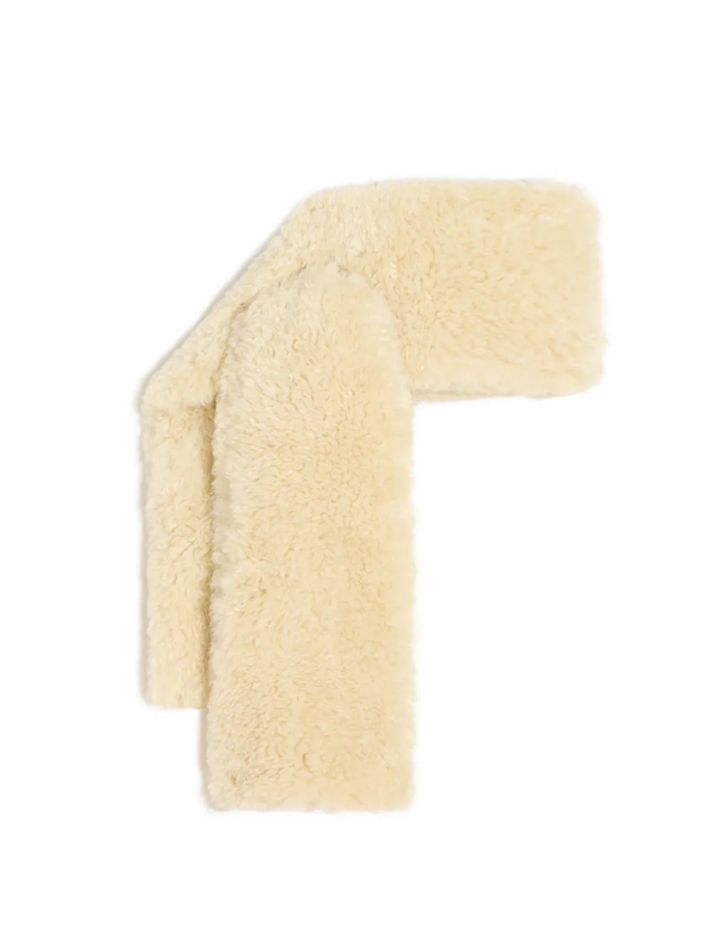 Apparis Kai bouclé sjaal - Beige
