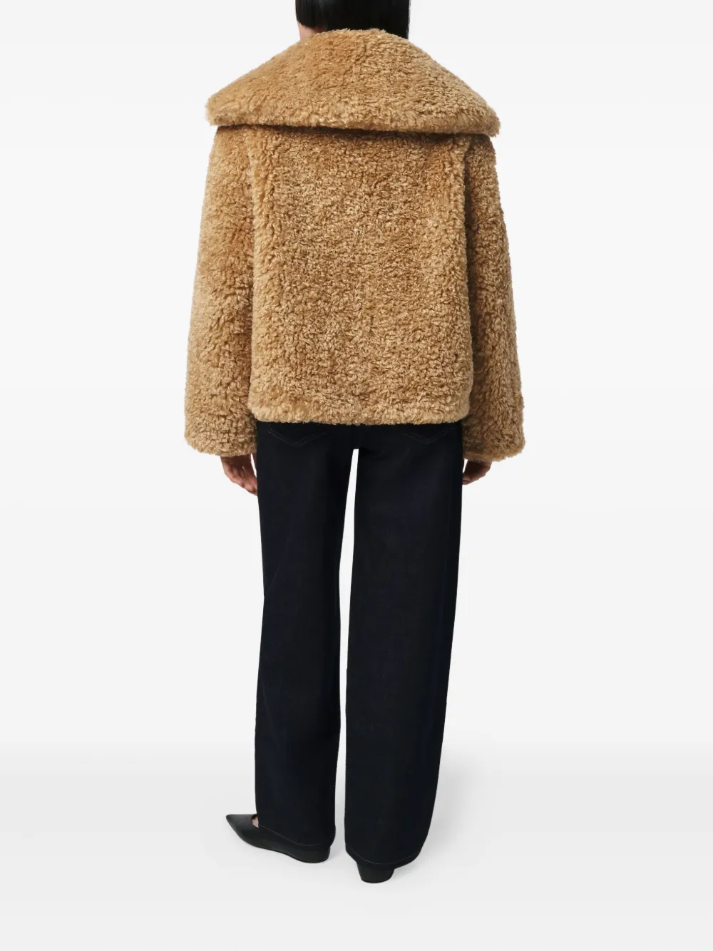 Apparis Collins Coat In Neutral