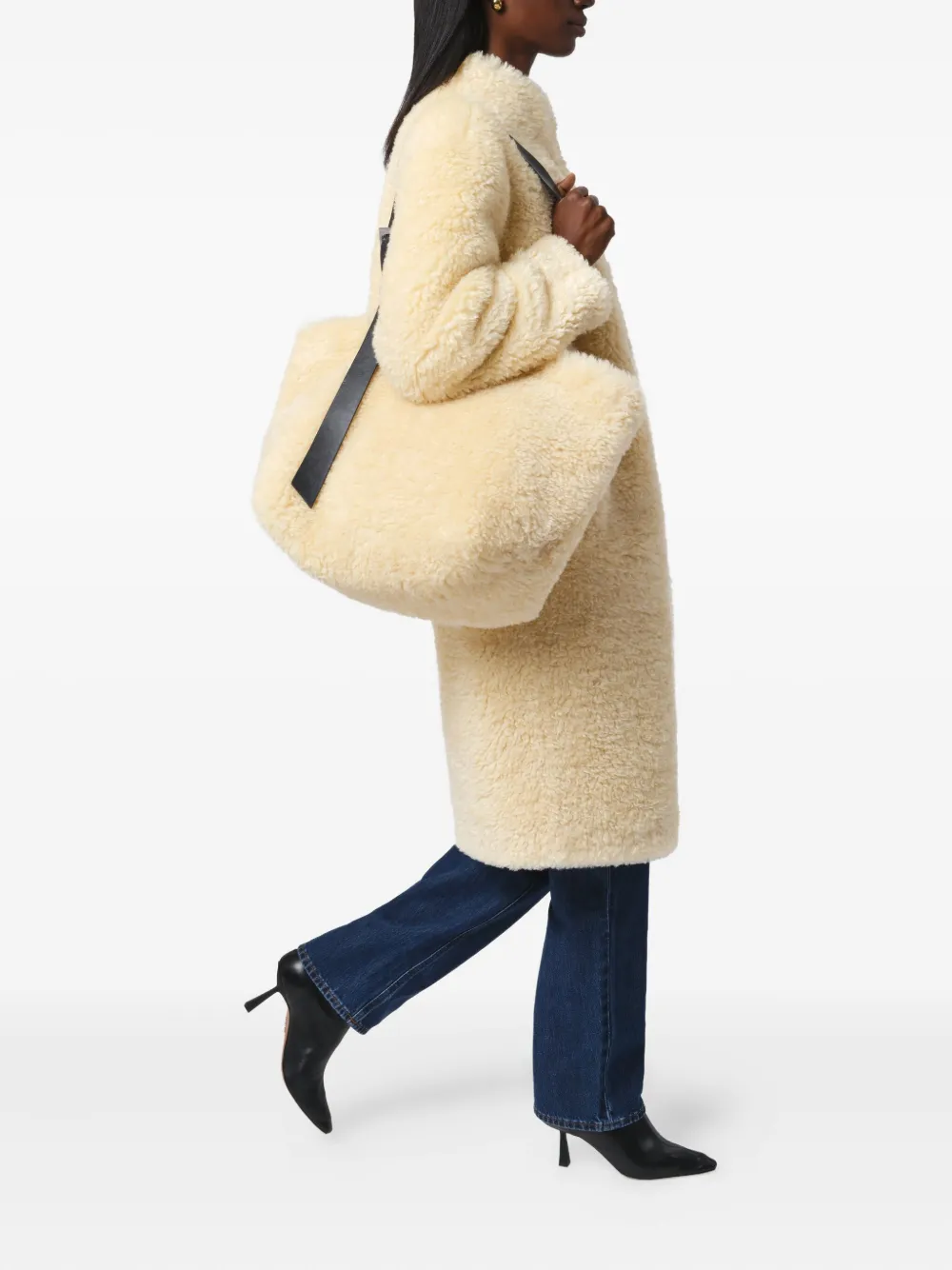Apparis Esti bouclé shopper - Beige