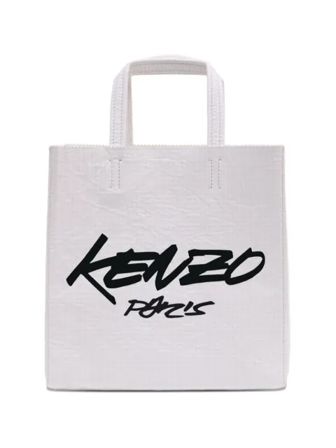 Kenzo small smooth-leather tote bag