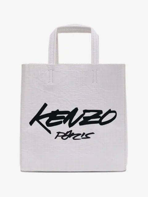 Kenzo small smooth-leather tote bag