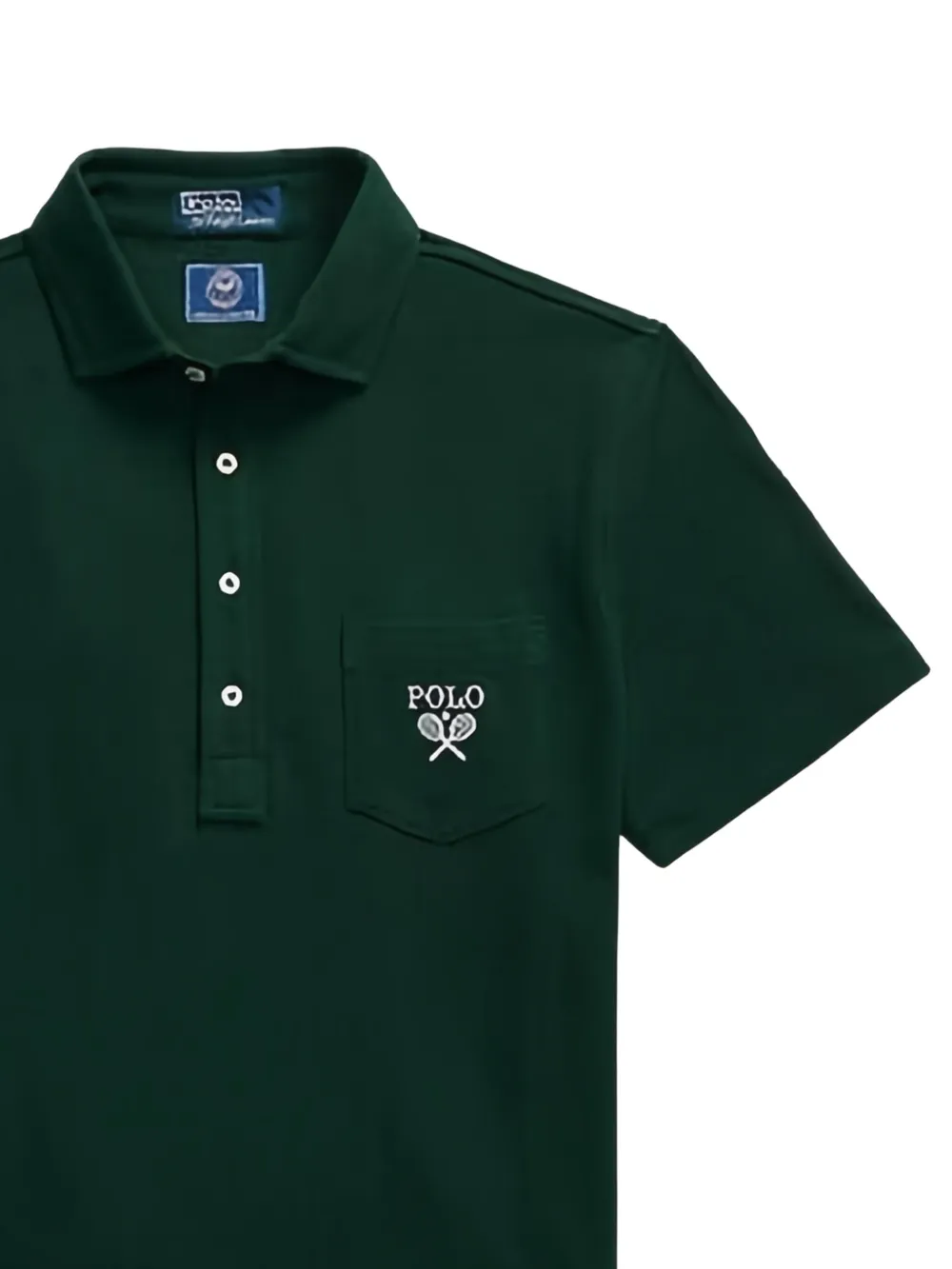Polo Ralph Lauren Tennis Crest poloshirt Groen