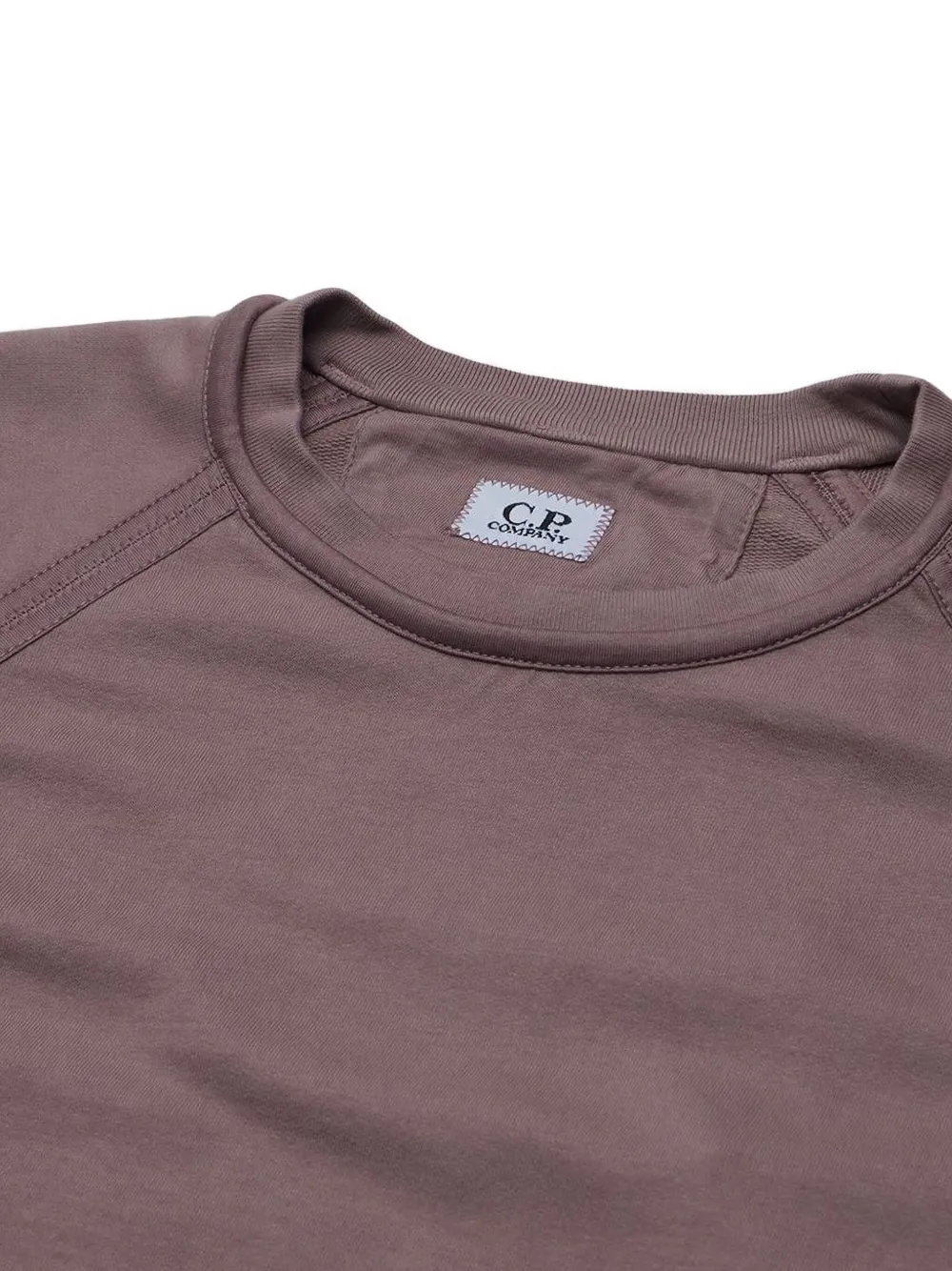 C.P. Company Sweater met geborduurd logo - Paars