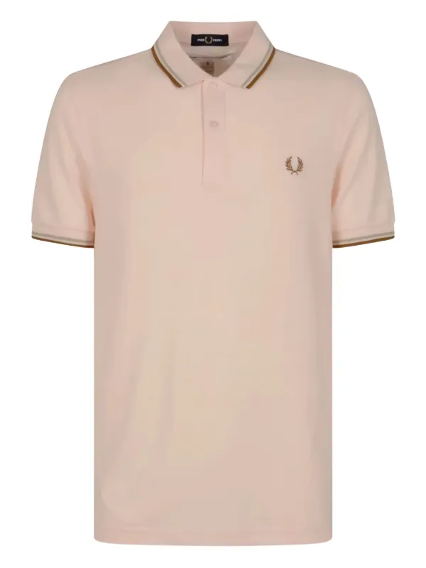 Comme Des Garçons Shirt x Fred Perry スローガン ポロシャツ