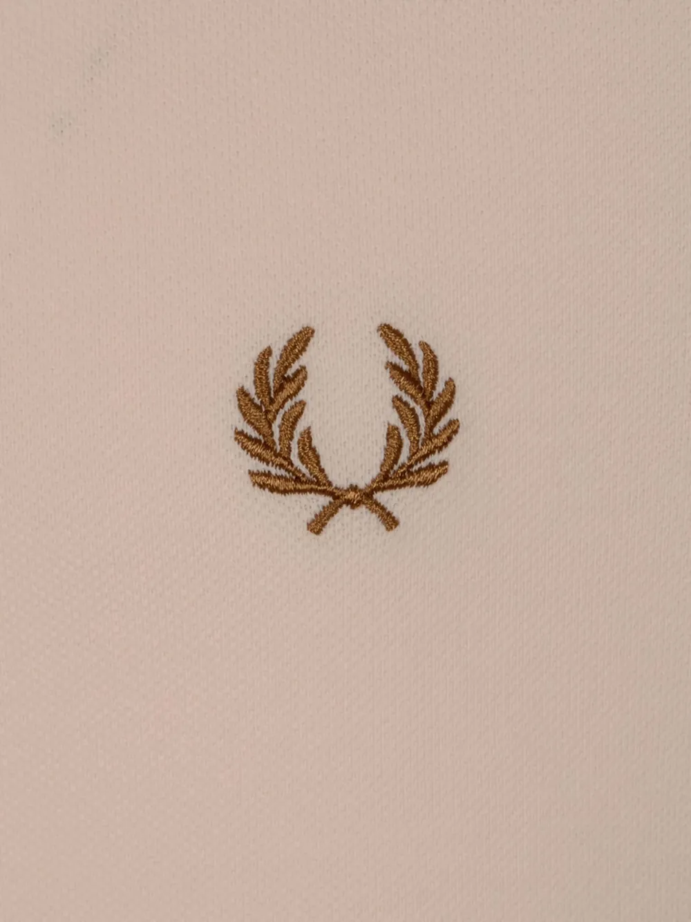 Comme Des Garçons Shirt x Fred Perry poloshirt met tekst-print Roze