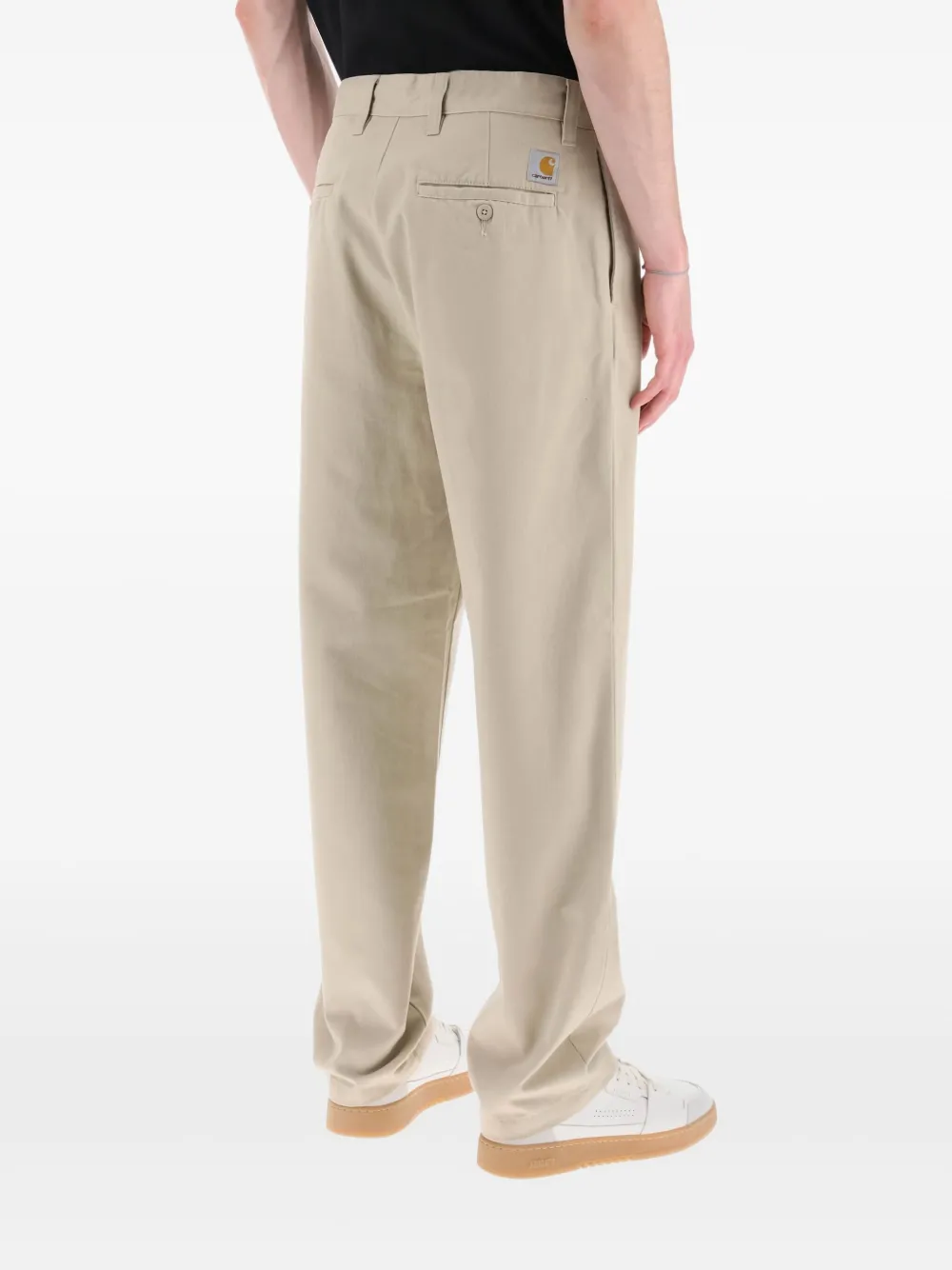 Carhartt WIP Broek met knoopsluiting Beige