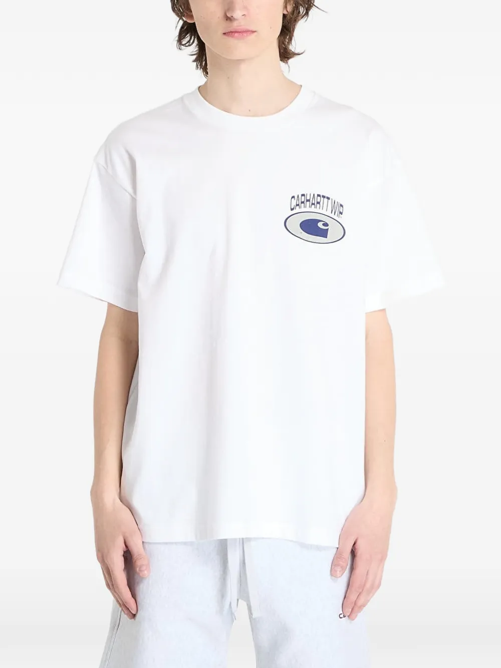 Carhartt WIP T-shirt con stampa ruota - Bianco