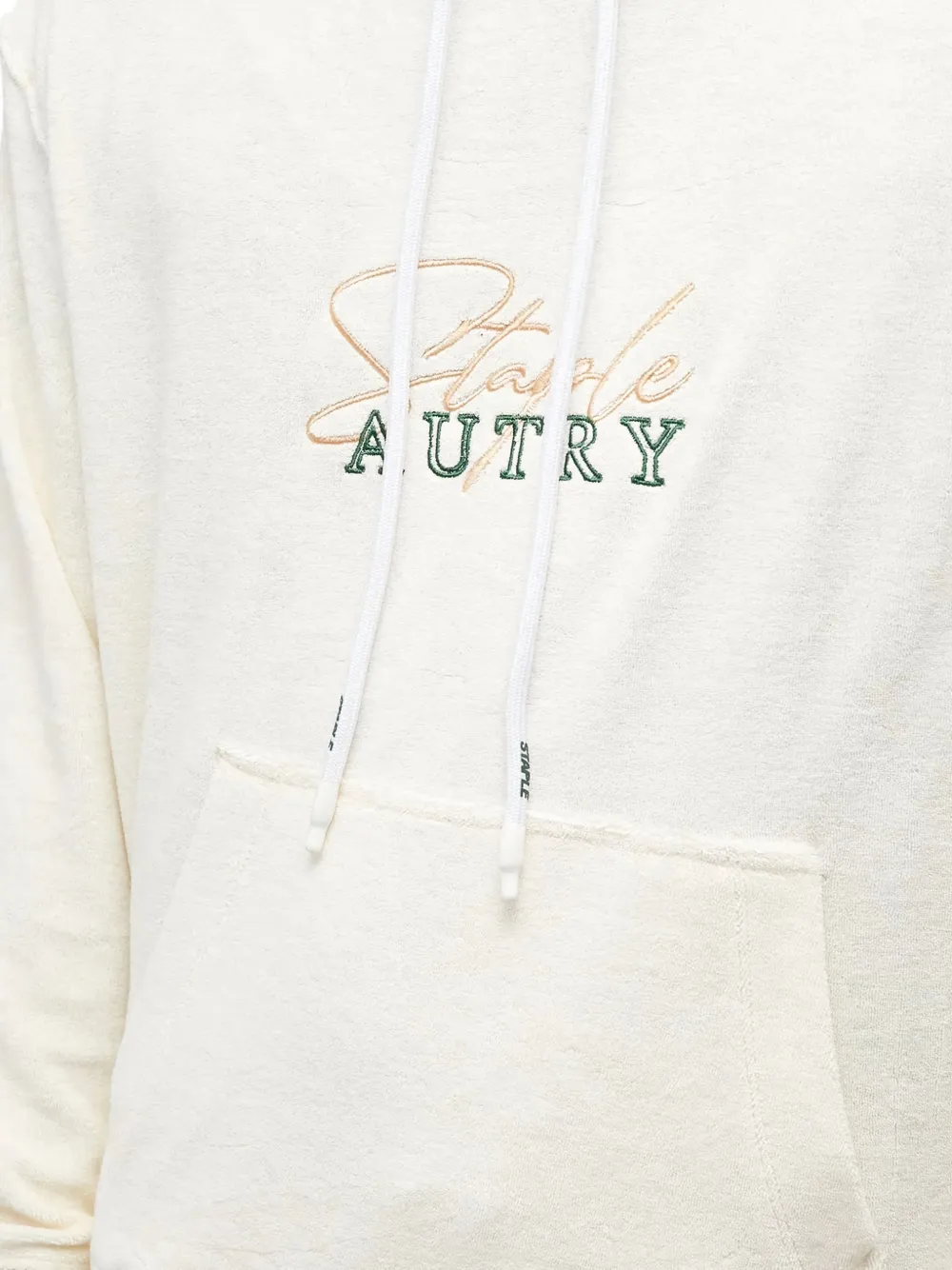 Autry Hoodie met borduurwerk Beige