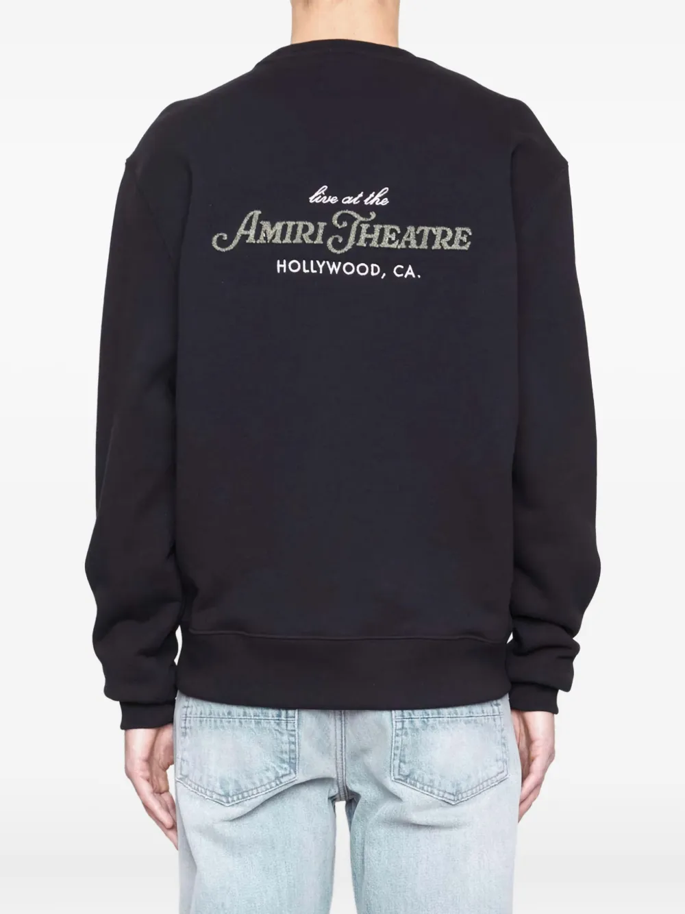 AMIRI Sweater met patroon - Zwart
