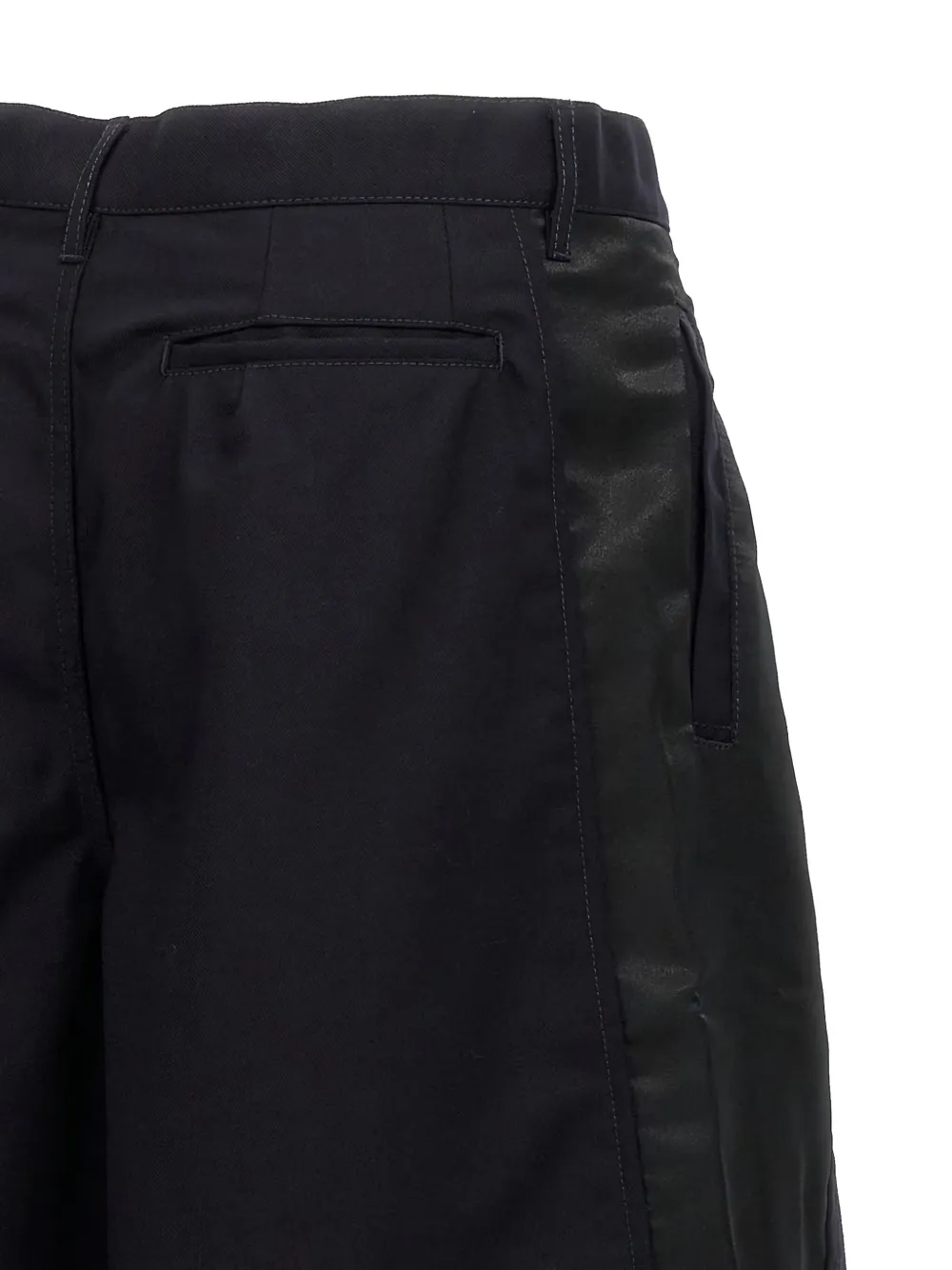 Comme Des Garçons Shirt Broek met vlakken Zwart