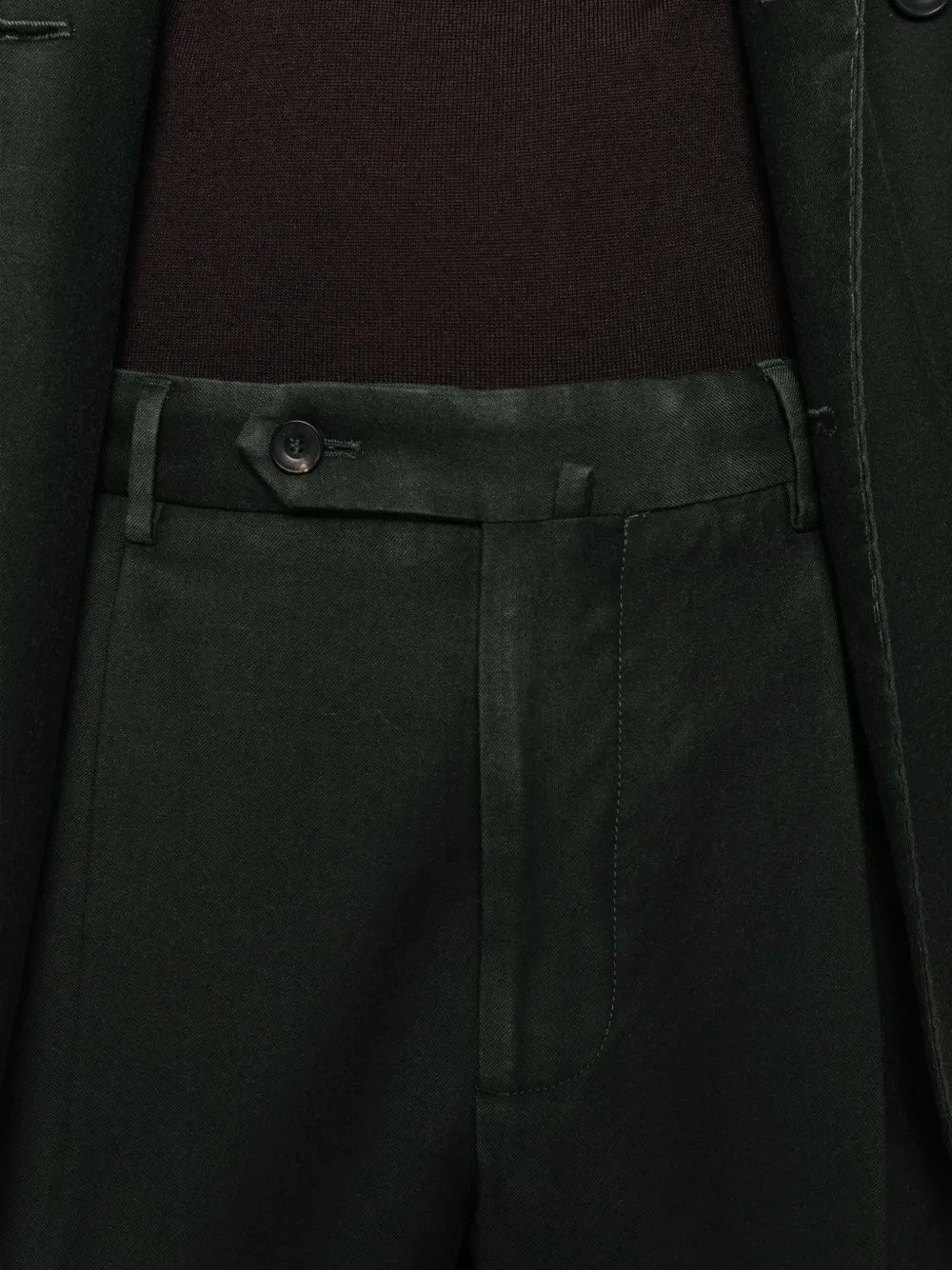 Santaniello Double-breasted Suit In Black