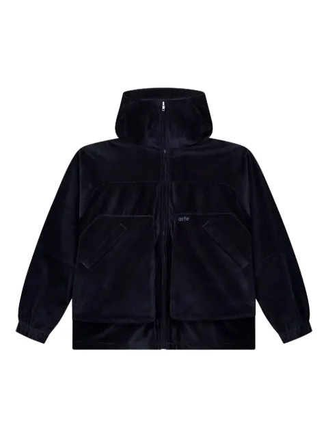 Arte Antwerp corduroy hooded jacket