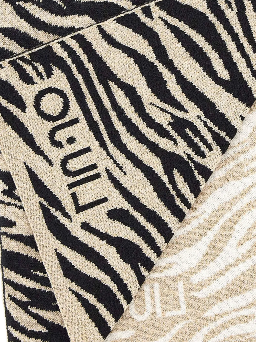 LIU JO animali-print scarf - Beige