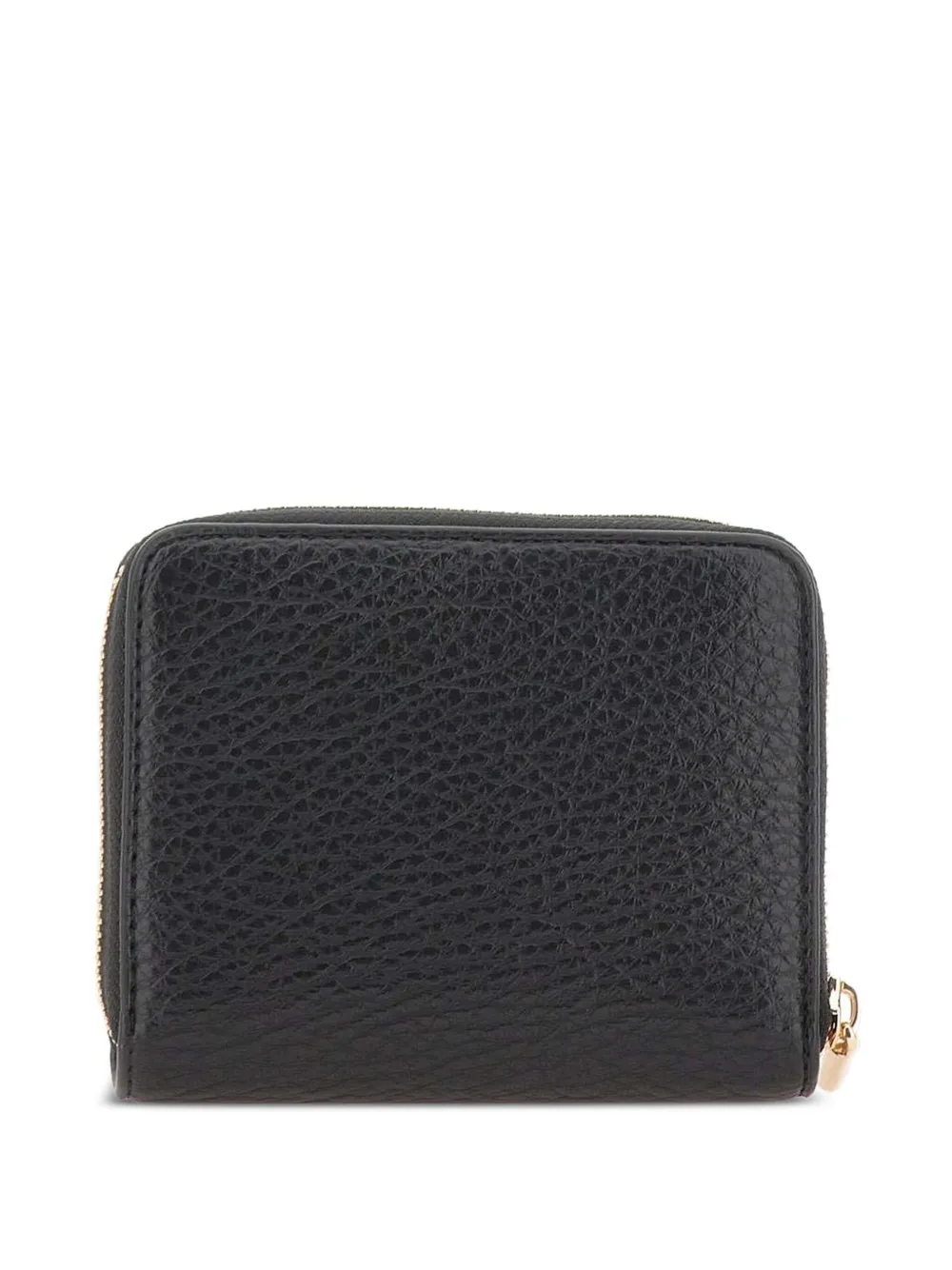 LIU JO metal-logo wallet - Zwart