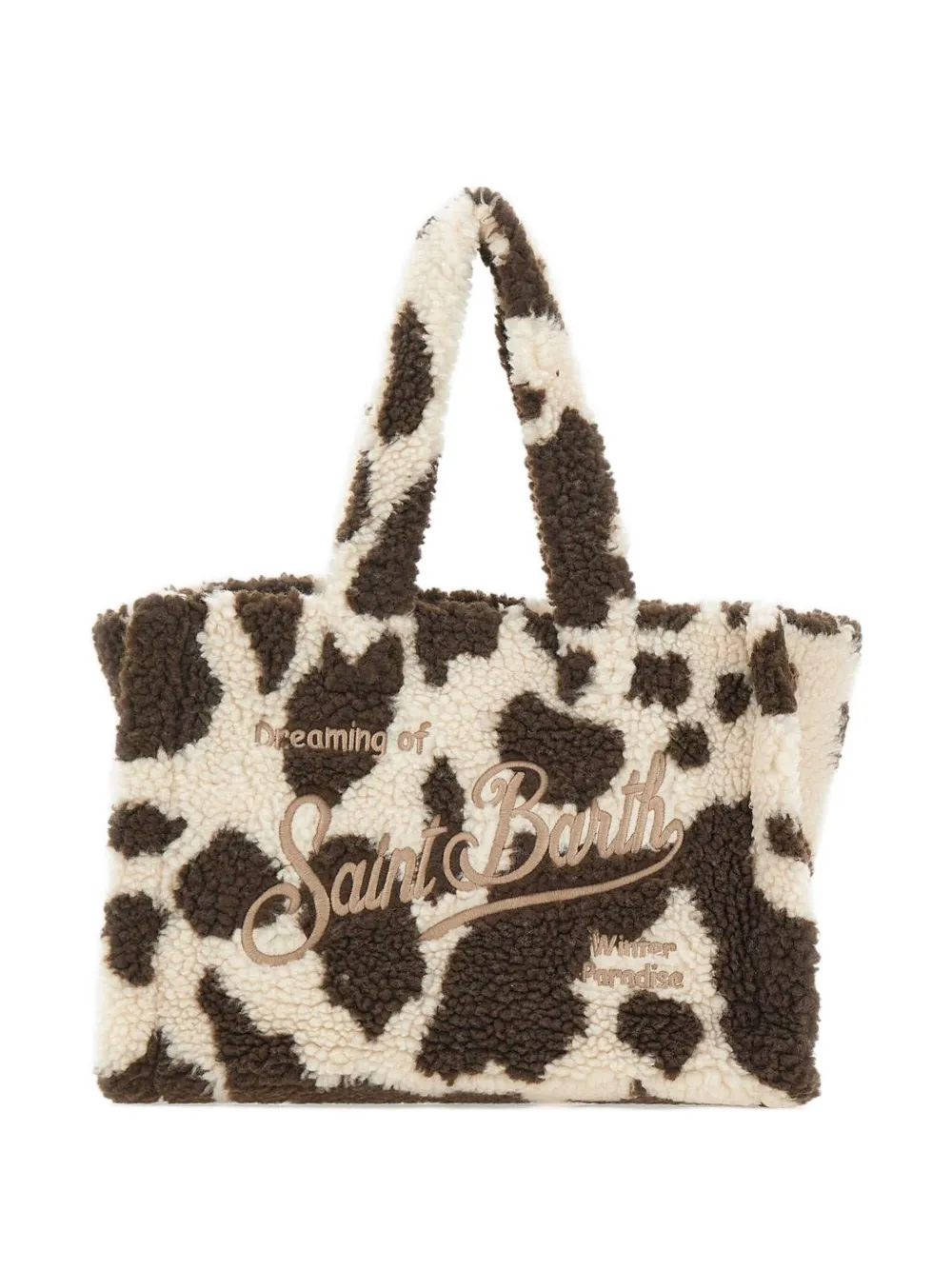 Mc2 Saint Barth Logo-embroidered Tote Bag In Multi
