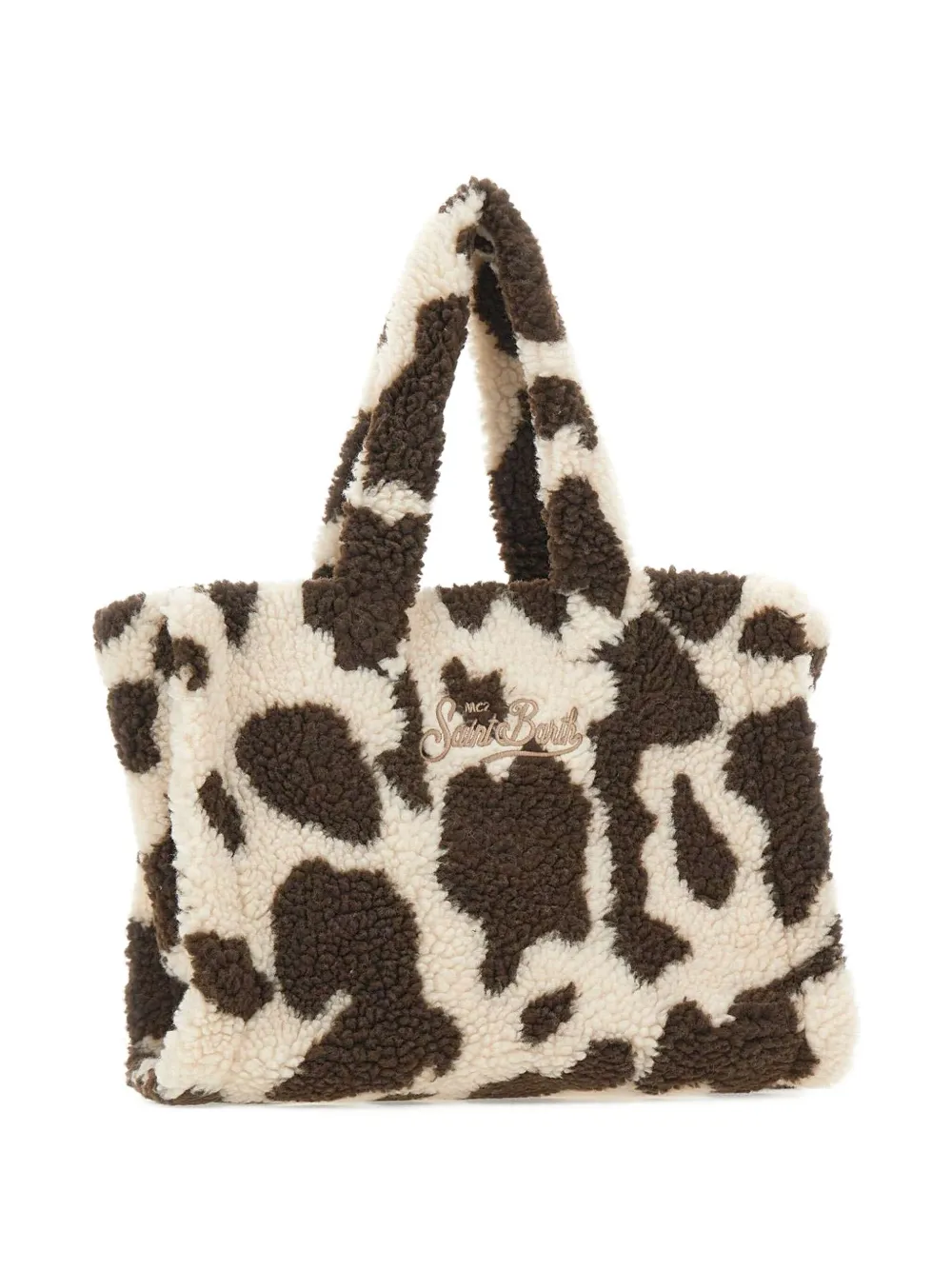MC2 Saint Barth logo-embroidered tote bag - Beige
