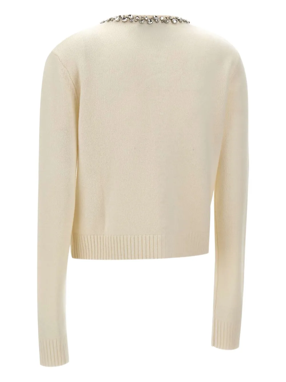 Kaos Ribbed Cardigan In Neutral