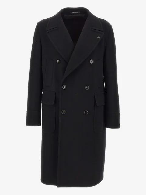 Tagliatore Sherry double-breasted peak-lapels coat