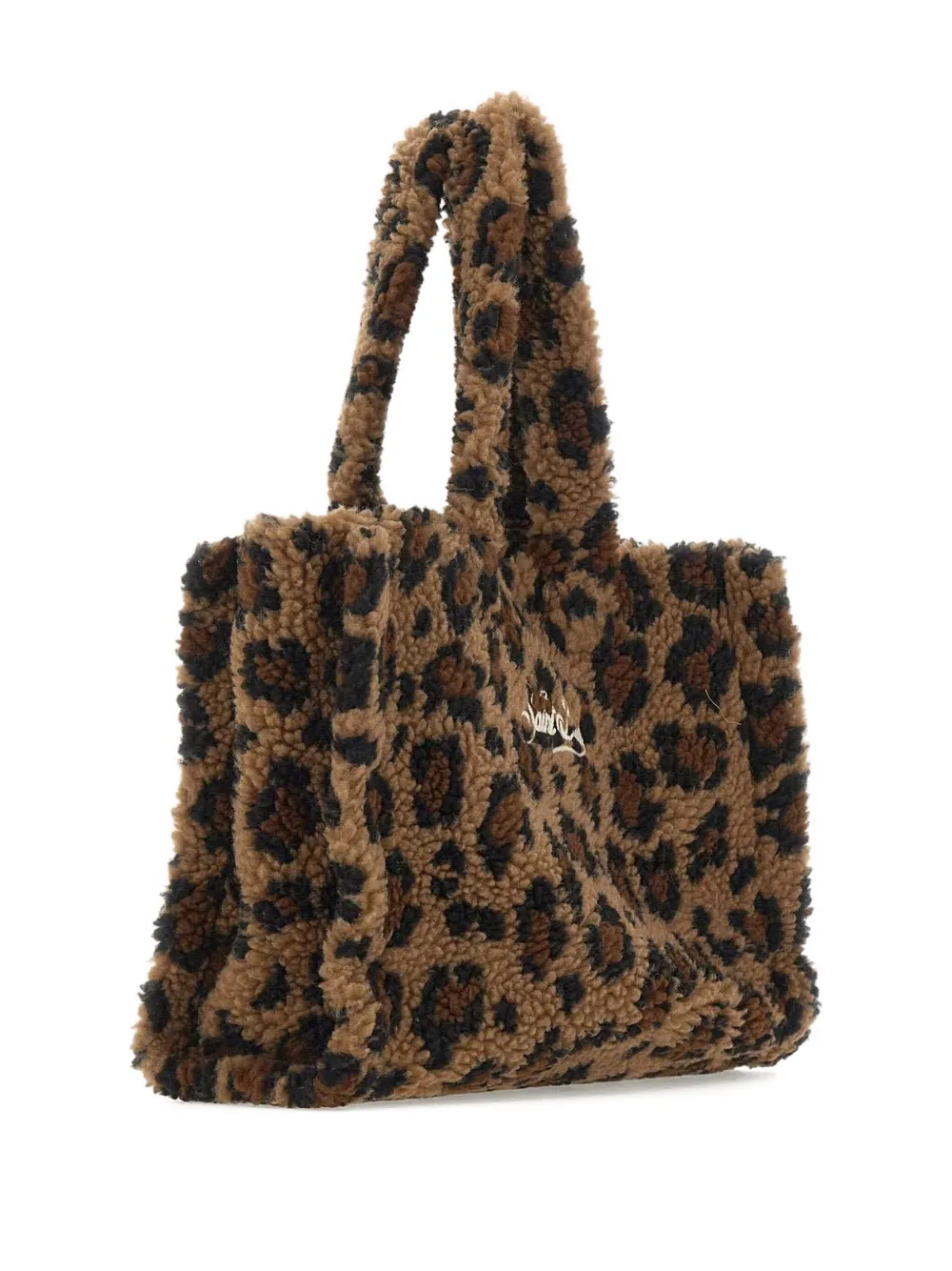 MC2 Saint Barth logo-embroidered tote bag - Bruin