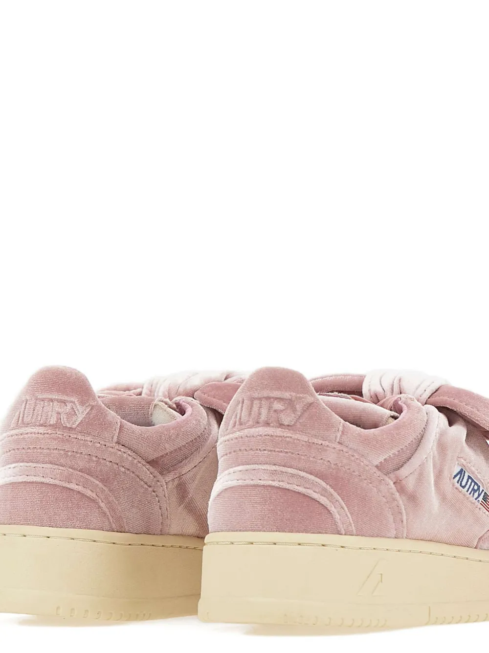 Autry Medalist sneakers met strikdetail Roze