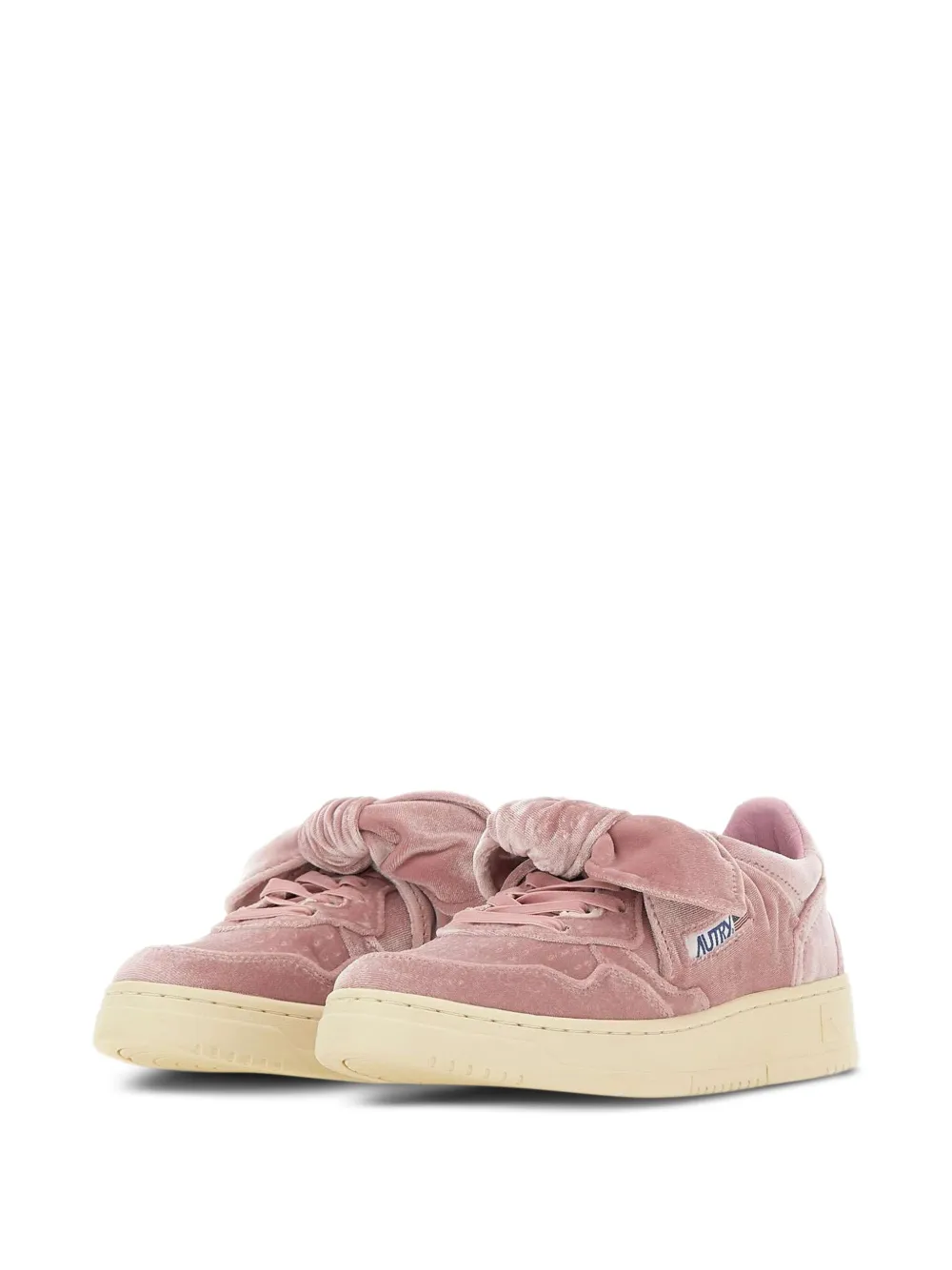 Autry Medalist sneakers met strikdetail - Roze