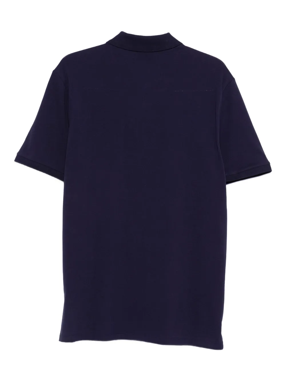 HUGO Donos logo-detail polo shirt - Blauw