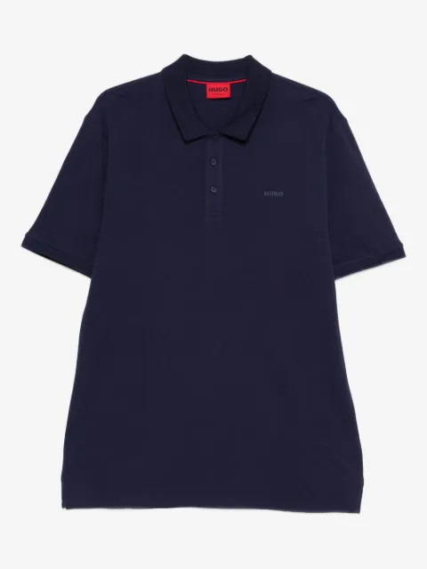 HUGO Donos logo-detail polo shirt