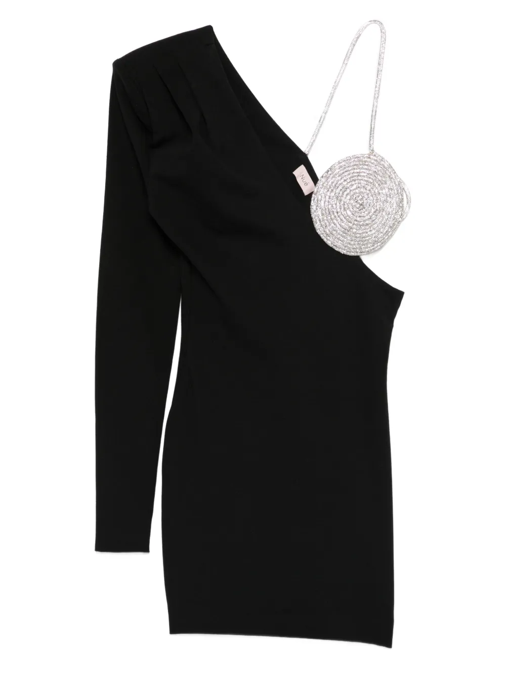 Nuè robe courte Spiral | noir | Image 1