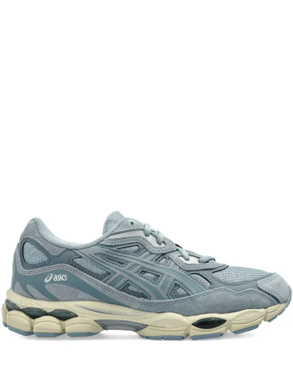 【即購入歓迎】ASICS GEL-NYC ブルー　グレー　スニーカー ASICS GEL-NYC スエードスニーカー | ブルー | FARFETCH JP