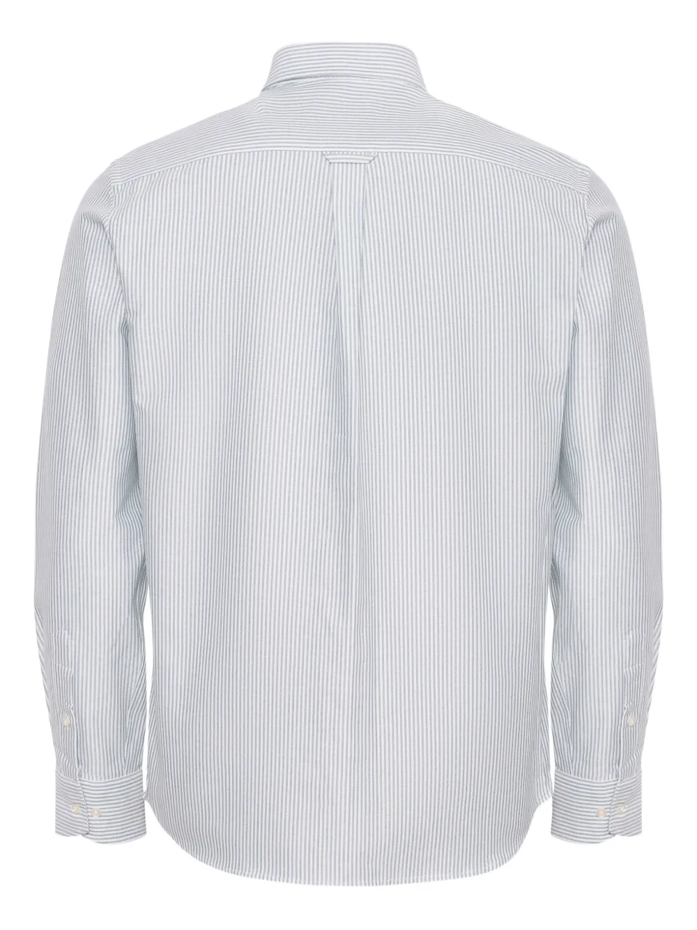 LOJA DAS MEIAS striped-pattern button shirt - Wit