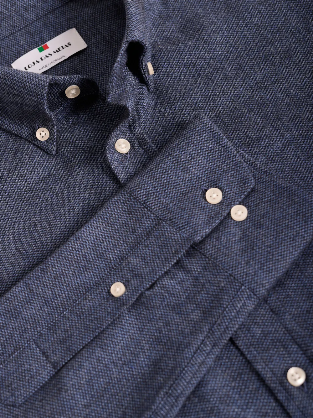 Loja Das Meias Button-fastening Pocket Shirt In Blue