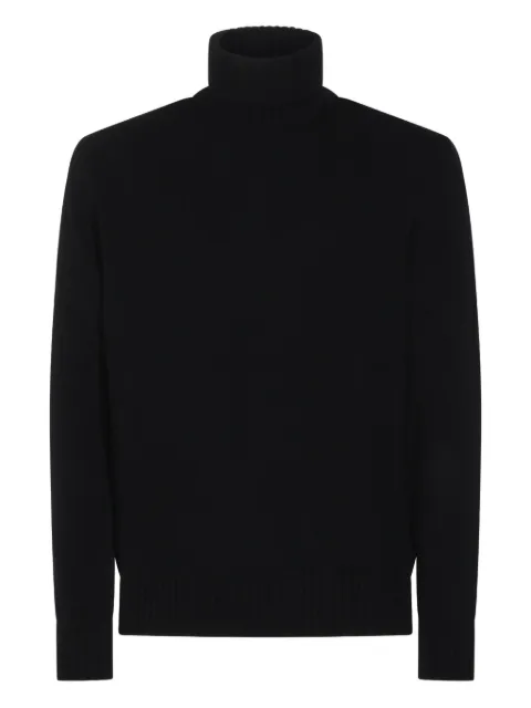 SEVEN GAUGE suéter tejido de canalé con cuello de tortuga