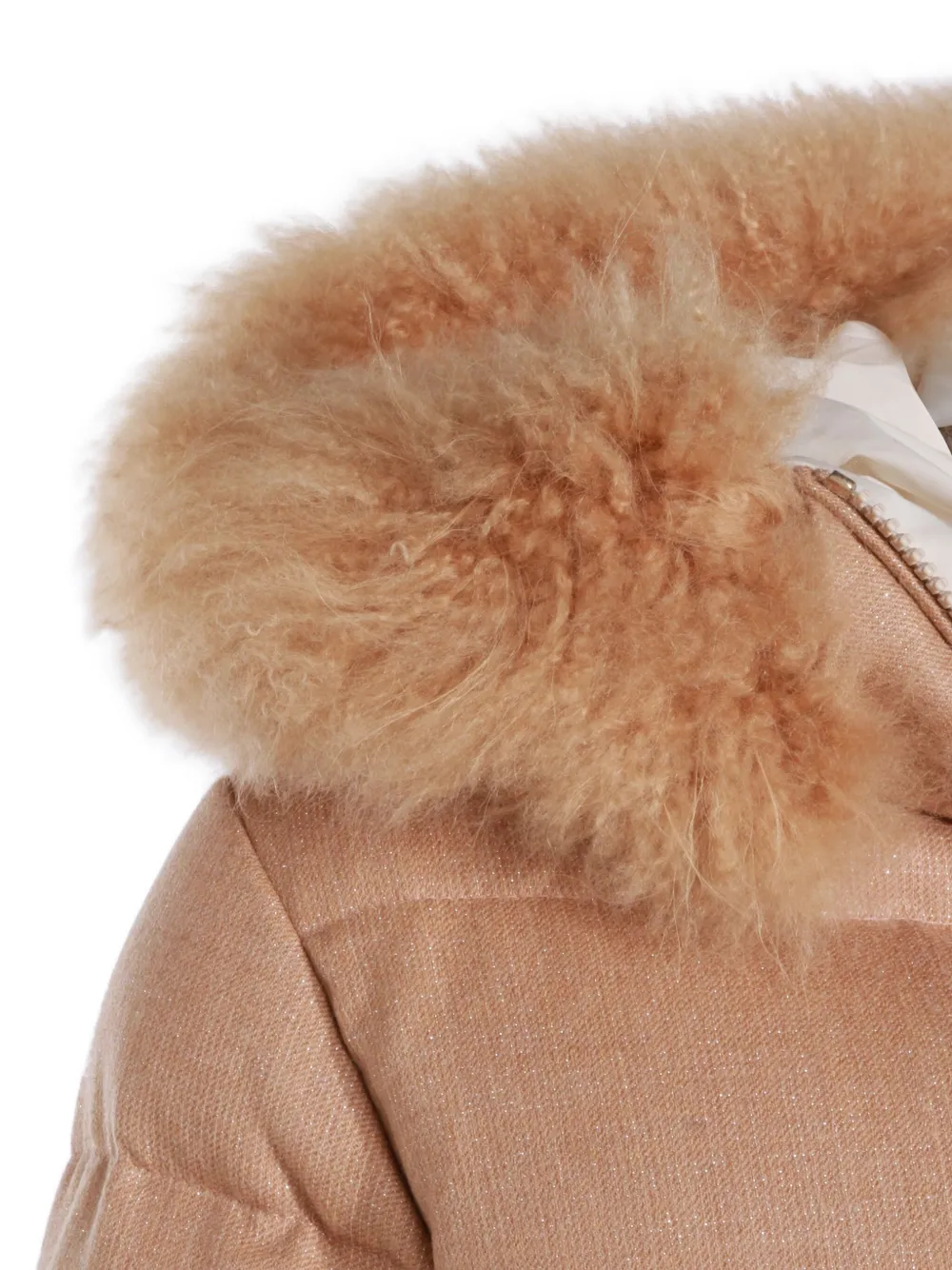 Eleventy Jas met capuchon Beige