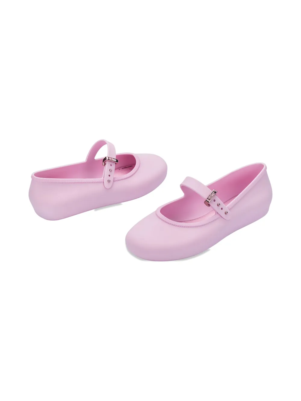 Mini Melissa Ballerina's met gespbandje Roze