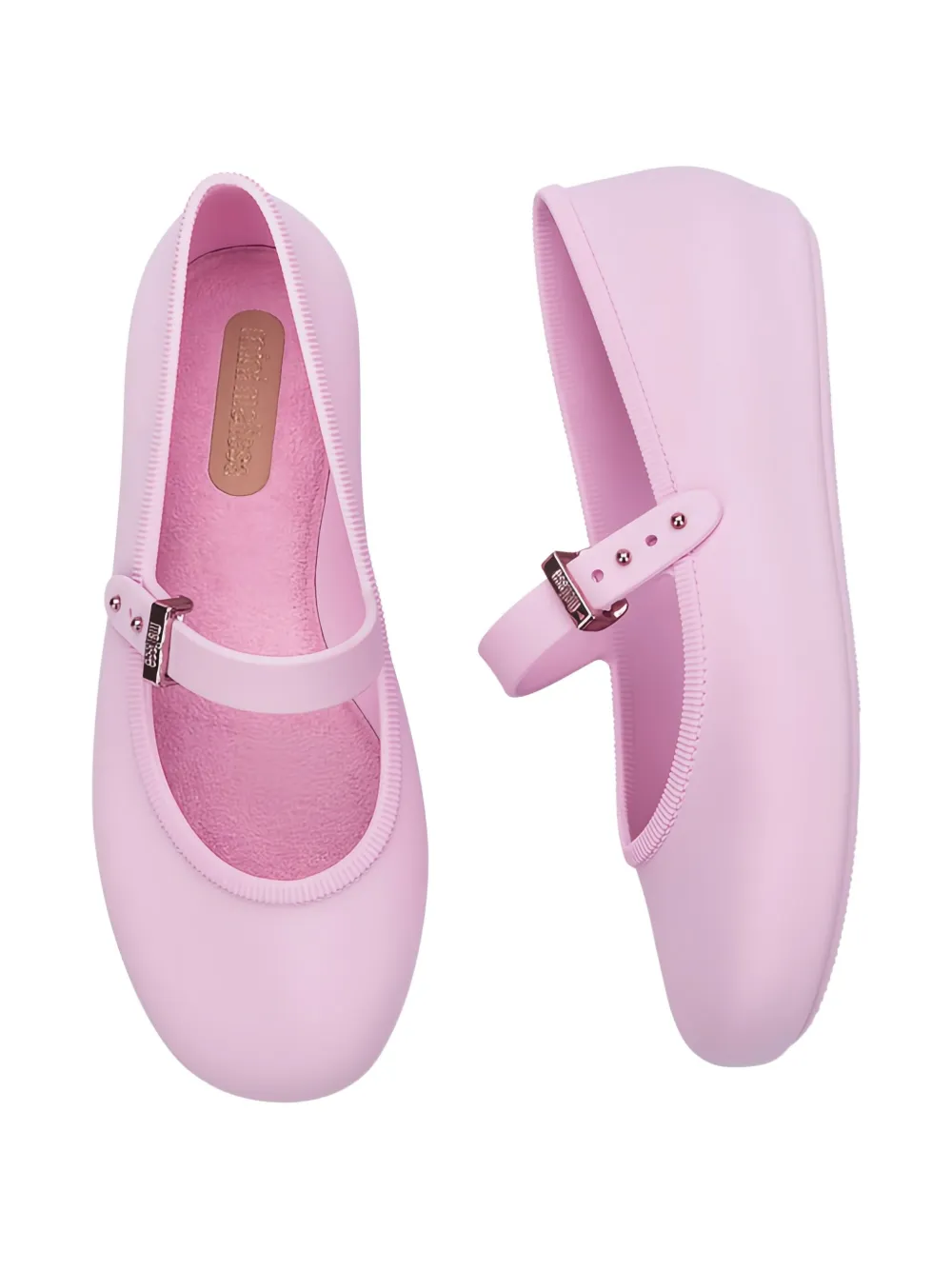 Mini Melissa Ballerina's met gespbandje Roze