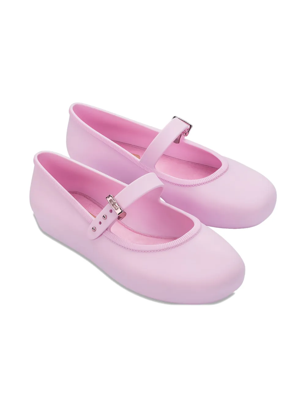 Mini Melissa Ballerina's met gespbandje - Roze