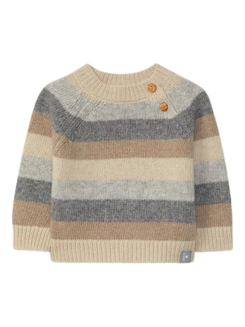 Snug striped knitwear